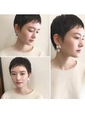 ベリーショート　ショートカット　ショートヘア　ショート