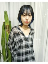 ジーナ オモテサンドウ(XENA) インナーカラー×ウルフ×表参道
