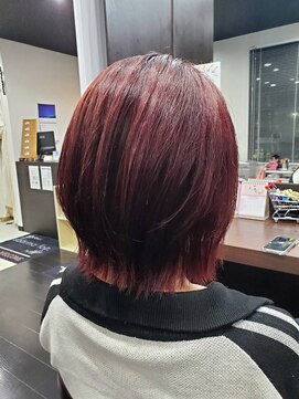 サブリナフェア 蓼原店 ウルフボブ