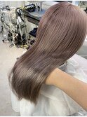 ハイトーン ダブルカラー ラベンダーベージュ