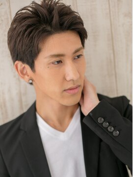 モッズヘアー メン 戸田公園店(mod's hair men) ビジカジアップバング短髪メンズショートg戸田公園