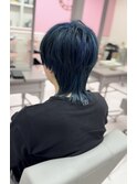 ブルーグリーン【山口市美容室】【山口市ハイトーン】