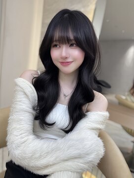 ロンドガーネット 池袋(Lond garnet) 髪質改善縮毛矯正レイヤーカット顔周り前髪韓国ミニウルフ/池袋