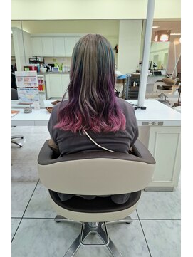 プールドゥマン 屯田(POUR DEMAIN) グラデーション×アンブレラカラー