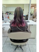 プールドゥマン 屯田(POUR DEMAIN) グラデーション×アンブレラカラー