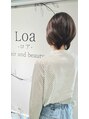 ロア(Loa)&nbsp;頭の形が良く見えるショートボブで骨格補正☆