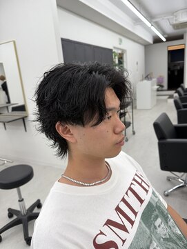 ステージ(STAGE) サーフカール フェザーパーマ ルーズパーマ