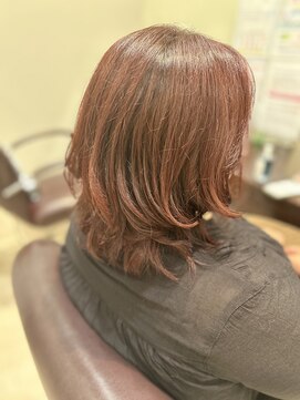 プランタンシエル(printemps CIEL) ミディアム×レッドブラウン