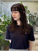 △癖毛風パーマロングパーマレイヤーパーマデジタルパーマ