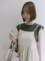 モリオ フロム ロンドン イオンモール 熊本店(morio FROM LONDON)&nbsp;【morio熊本】ボブ×ミルクティーベージュ