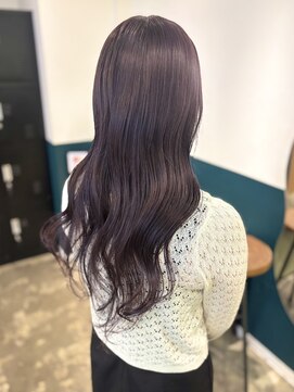 ヘアーブレイス(hair brace) ピンクラベンダーカラー