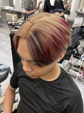 ロテ 名古屋 名駅店(Lote.) ミディアムヘア/デザインカラー/フェイスフレーミング/名古屋