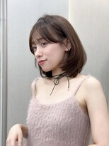 ロンドリゼル 札幌(Lond RiseL)&nbsp;◯ オリーブグレー/韓国/レイヤーカット/髪質改善/縮毛矯正/札幌