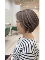 リーフ 王寺店(LEAF≠) 白髪ぼかし×ハイライト