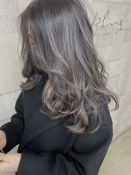 プラグ ヘアーデザイン 大名店(PLUG hair design) コントラストハイライトカラー