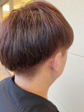 アチェロ(acero) 白髪ぼかし×ピンクグレー