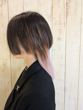 エスポワール 北習志野店(ESPOIR) マッシュウルフ×ペールシルバー