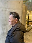 刈り上げない大人パーマスタイル
