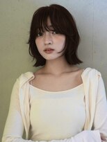 ムク(MUKU)&nbsp;前髪あり　レイヤー　レイヤーボブ　フェイスレイヤー