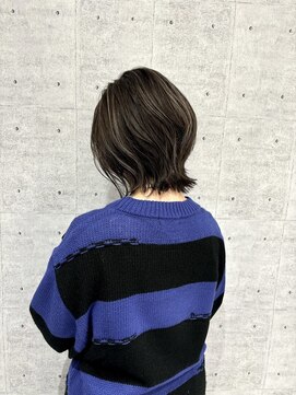 アッシュ 浦安店(Ash) ウルフカット×ハイライト