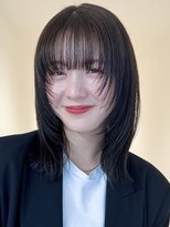 アイトーキョーエス 渋谷(AI TOKYO S) レイヤーボブ/オリーブベージュ/結べるボブ