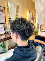 スギモト(Sugimoto) メンズ 2ブロック ツイストスパイラルパーマ