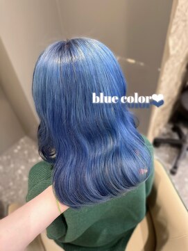 ミリム 栄矢場町店(MIRiM) ブルーカラー♪