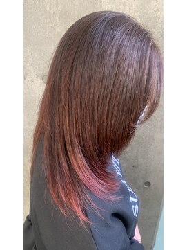 松本平太郎美容室 大宮店 イノアカラー(レッドバイオレット)×カット20代/30代/40代