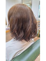 リトル マミ カット+カラー+パーマ+髪質改善トリートメント