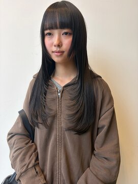 ロックス バイ マグ 松本(rocks BY MAG) 韓国レイヤー姫カットレイヤー大人可愛い20代30代レイヤーロング