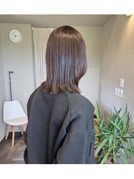 サロンドチカ(Salon de Chika)の写真/オーガニック認証機関から認証を得た、こだわりの天然由来オーガニックカラーで一番似合うStyleをご提案☆