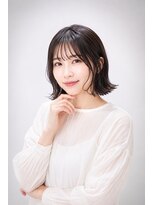 エートス(ethos)&nbsp;三好市美容室 首元ではねても可愛い外ハネボブ
