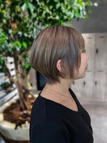 フレア ヘア サロン(FLEAR hair salon) グレーアッシュショートカット