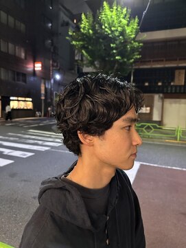 フランクスバーバーリザーブ 人形町店(FRANK’S BARBER RESERVE) メンズナチュラルパーマM