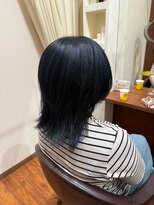 美容室ヒラトヤ 都南店&nbsp;切りっぱなし似合わせカット大人可愛い前髪カットロングヘア