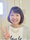 ナチュラルストレートボブ♪