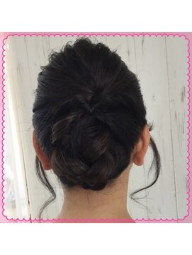 美容室 ラポール(Rapport) 大人可愛いまとめ髪