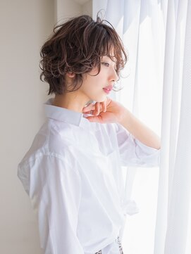 ヘアアンドエステ ヒロイン 西麻布本店(Hair&Esthe HIROIN) 【横顔美人】くびれセミディ×ウェットパーマ