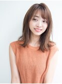 大人小顔外ハネミディ［髪質改善/池袋&目白&大塚］