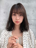 【GARDEN 田中麻由】毛先パーマゆるふわミディアム
