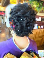 パチャールヘアー(PACAR HAIR)&nbsp;着物アレンジ！