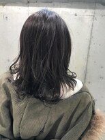 リムヘアーズボウグループ(Rim hairs BEAU group) ローレイヤー×カーキグレージュ【お客様スナップ】