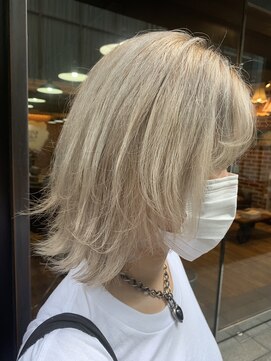 エイト プラット 渋谷2号店(EIGHT plat) 絶対に可愛いホワイトブロンド！