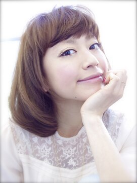 デラ バイ アフロート(DELA by afloat) ふんわりボブ【DELA by afloat 西山くるみ】