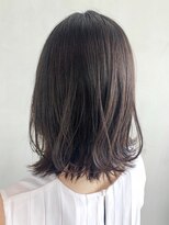 アイティーバイアルバム 藤沢店(IT by ALBUM) ワンカールレイヤー_カーキグレージュマッシュショート_ba350581