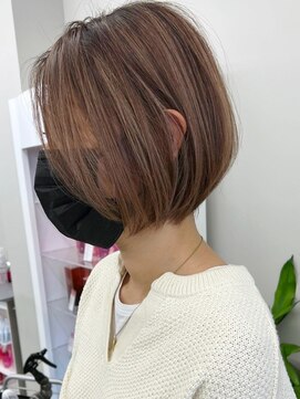 ジルブラン 国分寺(JIL BLAN) 大人ショートヘア/ハイライトカラー/イルミナカラー[国分寺]