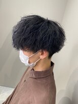ヘアークリエイト ポライト(hair create Polite) 20代30代メンズスパイラルパーママッシュオ男前アッシュ
