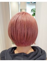 ヘアーアンドメイク ペリドット(hair&make Peridot)&nbsp;ミルクティーピンク/カッパーピンク/夏/30代/40代/50代/60代