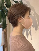 レグルス ヘア デザイン ニシジン 西新店(Reglus hair desigh)&nbsp;くびレイヤー/ひし形ショート/横顔美人/クールショート