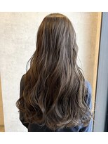 ルアン(Luan)&nbsp;グレージュ×ゆるふわ韓国風ロング◎